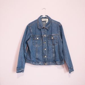 Bill Blass Vintage Jeans Jacket Size L